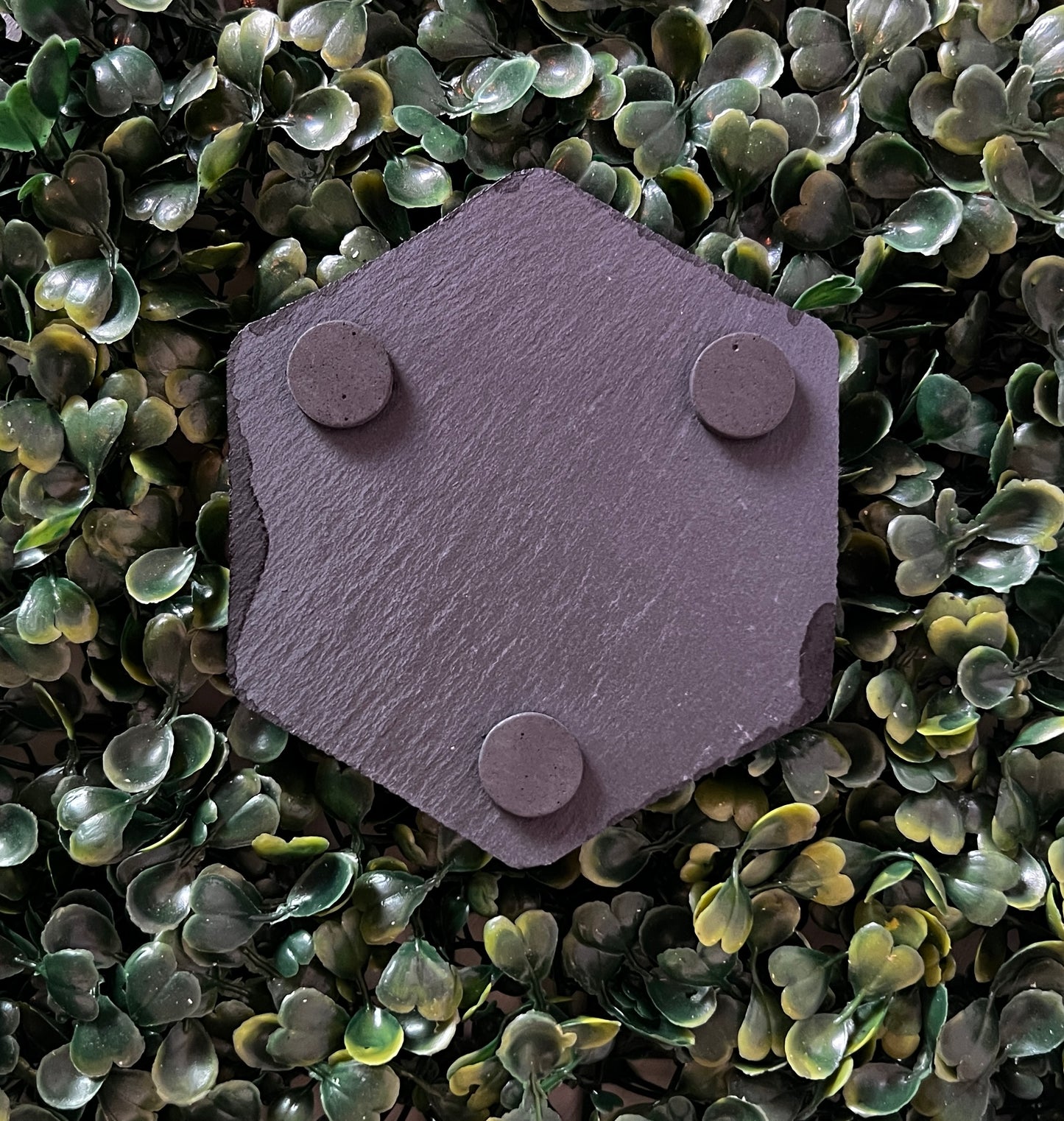 Geometric Mandala Slate Coaster