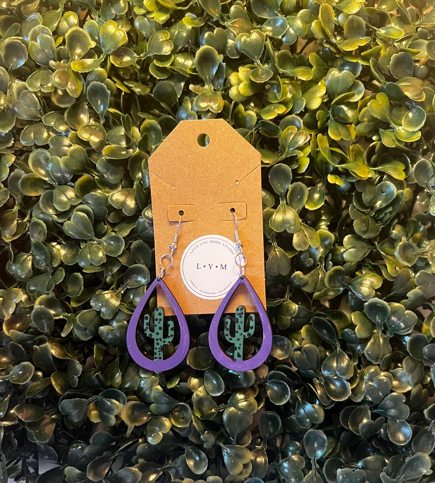 Cactus Earrings
