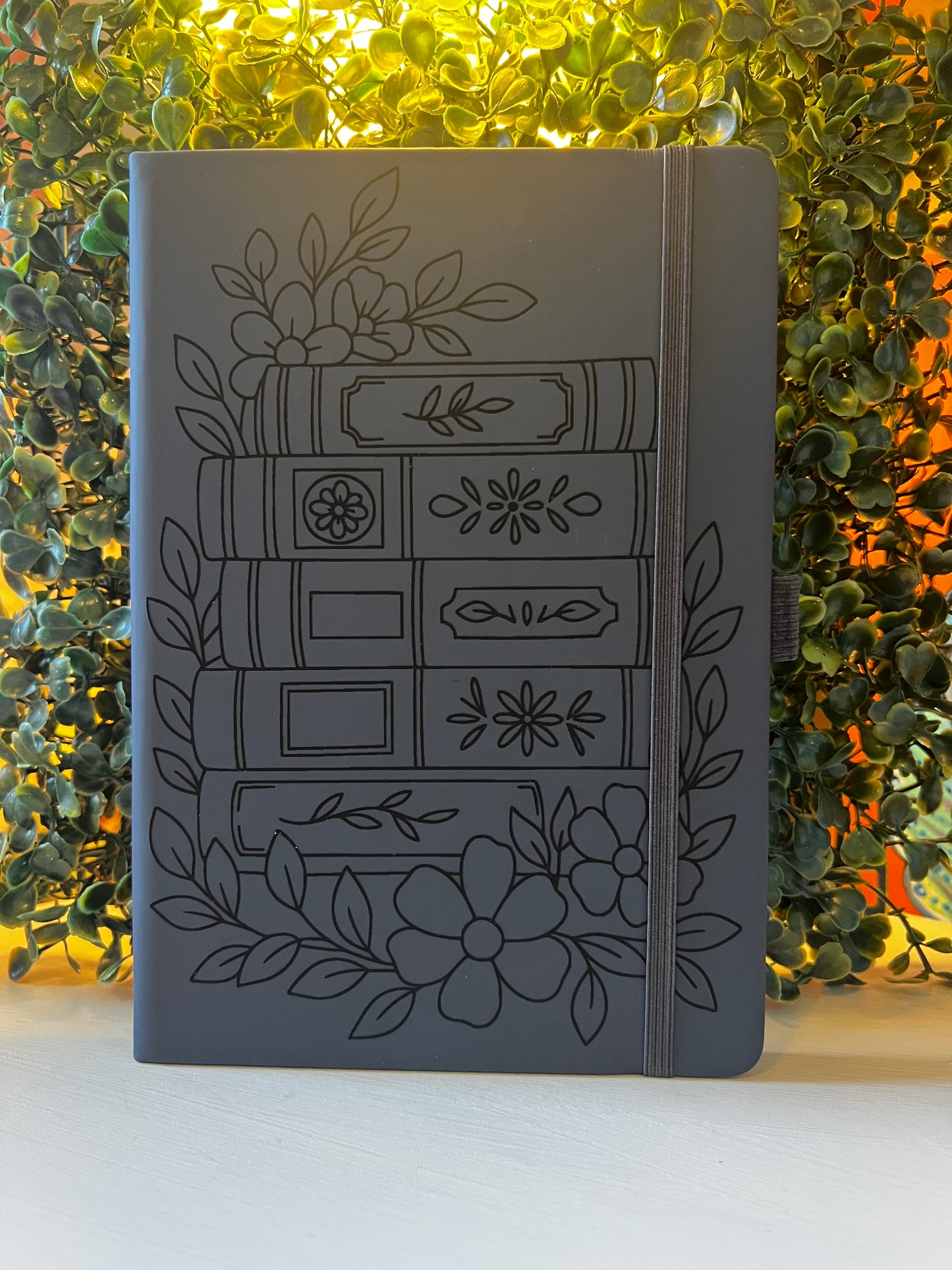 Floral Book Lover Journal