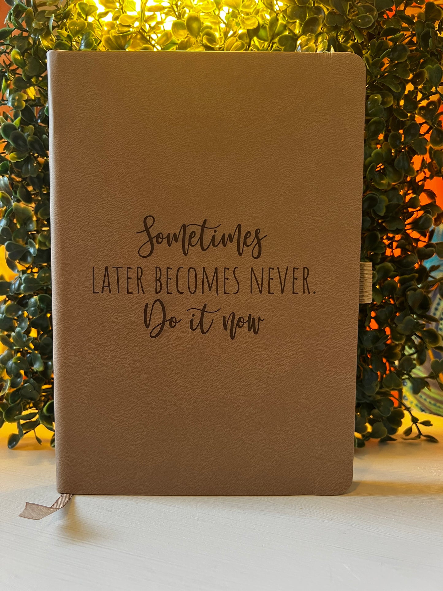 "Do It Now" Motivational Journal