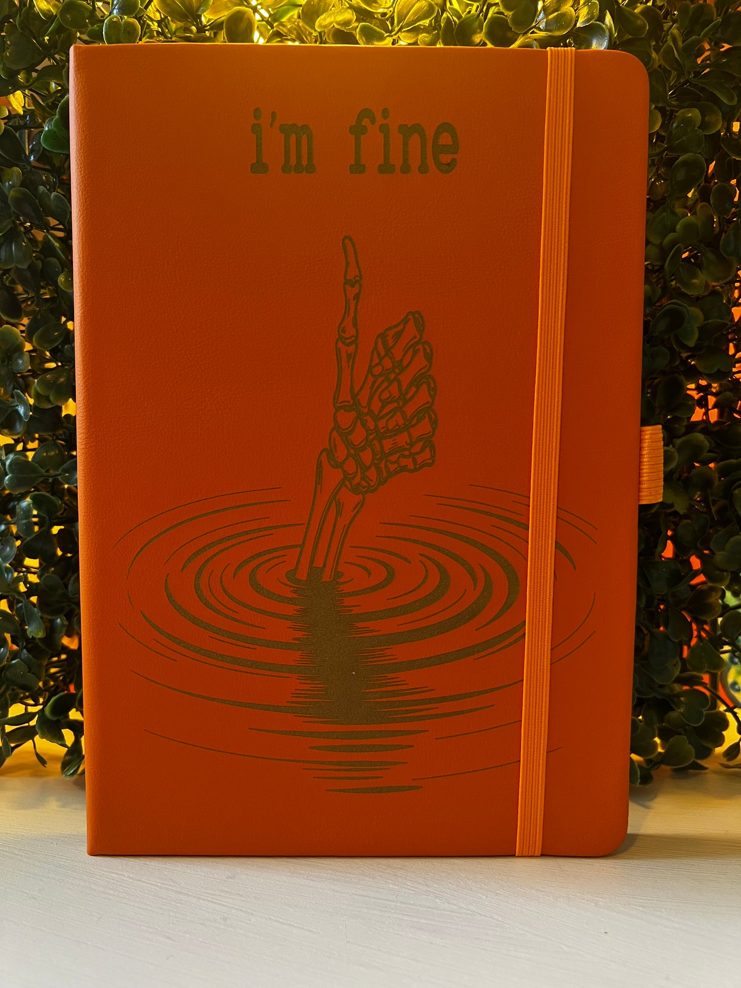 "I'm Fine" Sarcastic Journal
