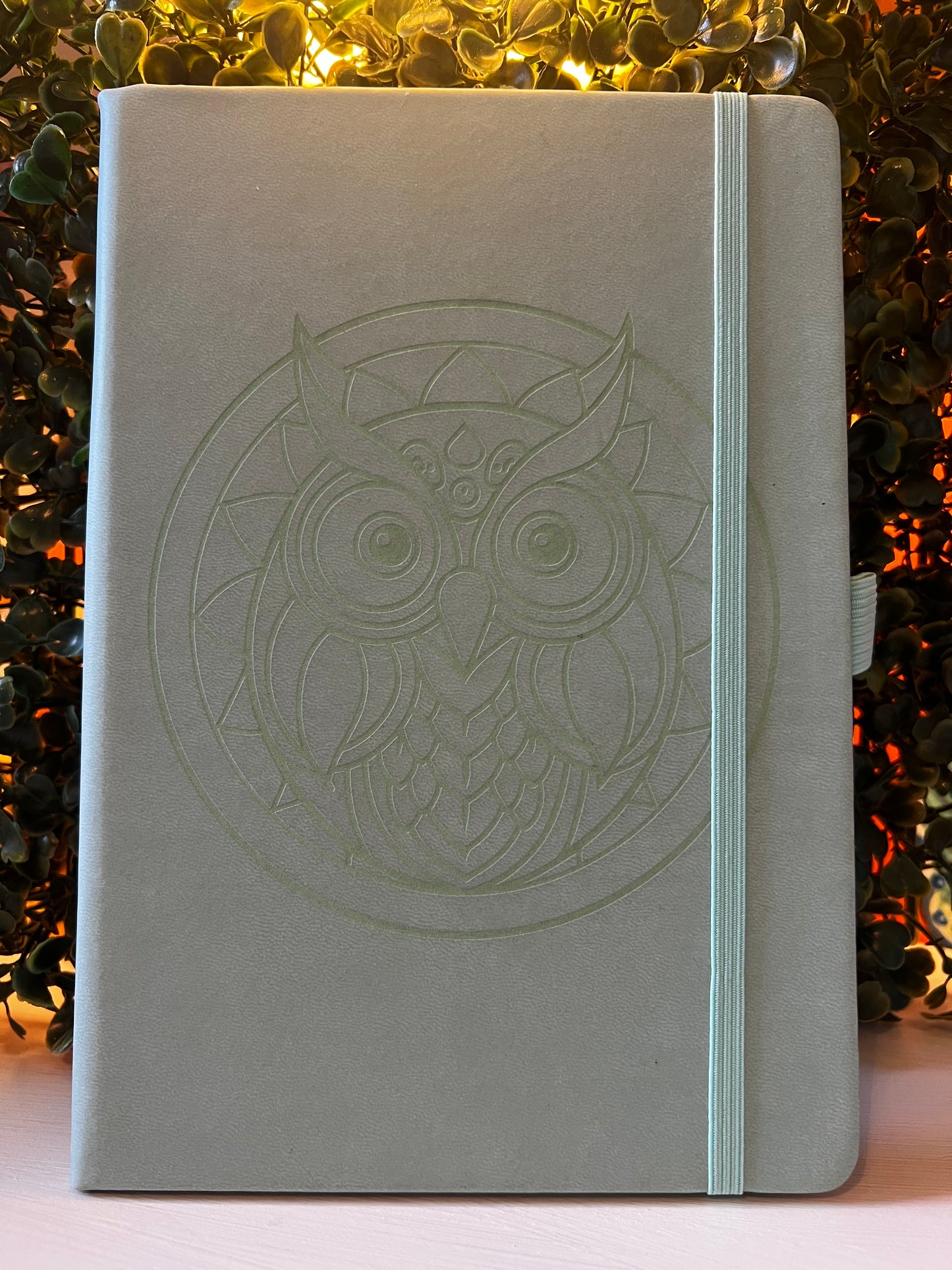 Engraved Owl Journal